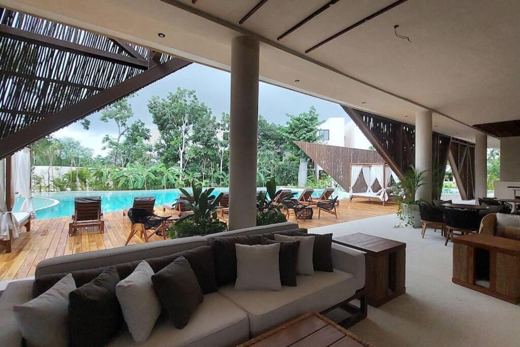 Ferienwohnung Loft En Aldea Zama Tulum Exterior foto